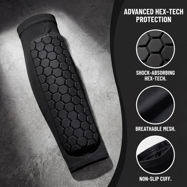 Detalle de Yootiko Schienbeinschoner für Jungen und Mädchen (EVA-Wabenpolsterung, Anti-Rutsch-Silikonband)