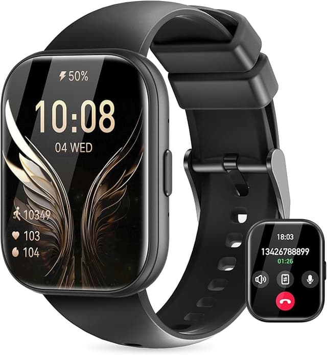 Detalle de Miecgth Smartwatch Hombre/Mujer 1.75" TFT 💪 IP68 Bluetooth
