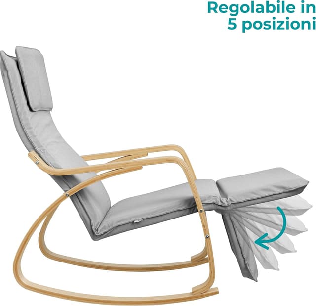 Thumbnail 3 de Baroni Home Sedia a dondolo 150 kg