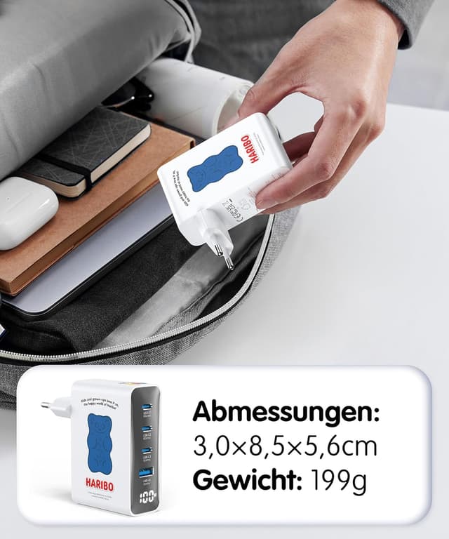 Thumbnail 4 de Haribo 100W USB C Ladegerät 4‑Port
