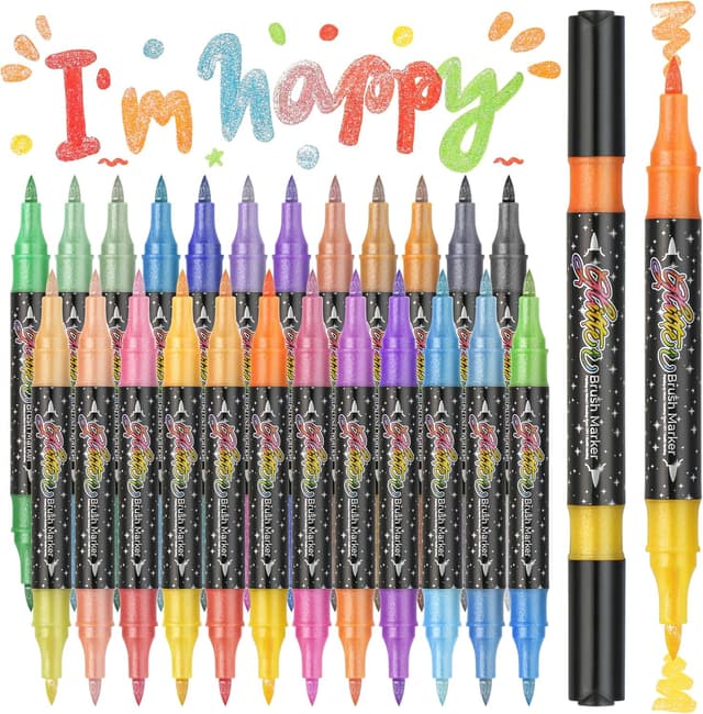 Imagen de Lot de 24 pinceaux à paillettes en OfertitasTOP