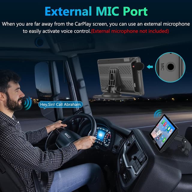 Thumbnail 6 de Carpuride 7-inch 1080P Car Stereo with Wireless CarPlay