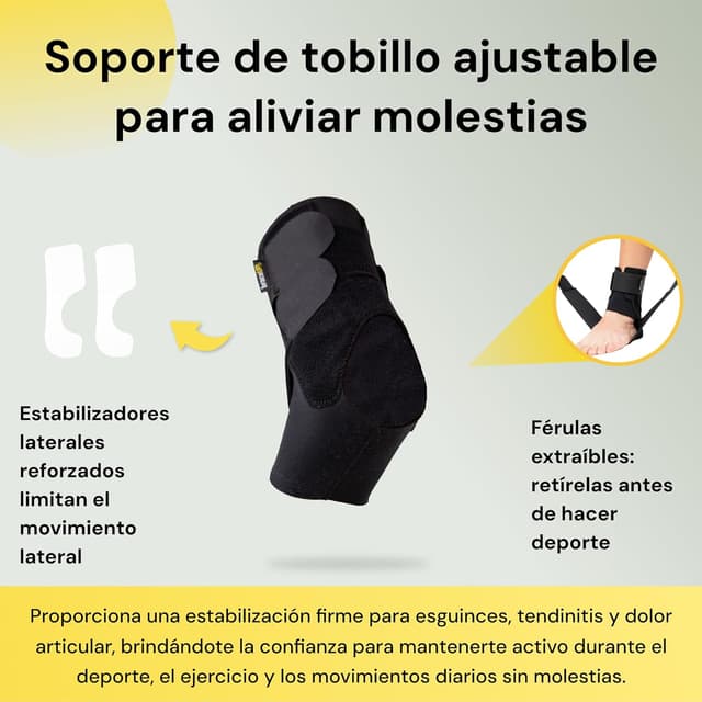 Detalle 2 de BraceUP Tobillera Estabilizadora