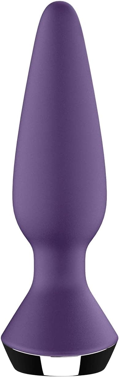 Detalle de Satisfyer Plug-ilicious 1 : vibromasseur butt-plug étanche IPX7 avec contrôle via application