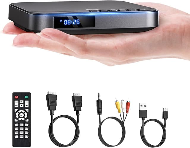 Imagen de DESOBRY Mini DVD Player 1080P en OfertitasTOP