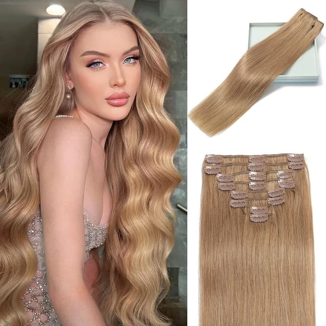 Thumbnail 6 de LORIEN Clip in Hair Extensions 18 Inch ๐โ