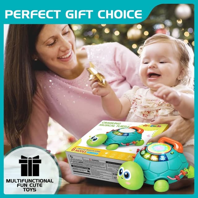 Thumbnail 6 de Jyusmile Musical Turtle Baby Toy 6-12 Months