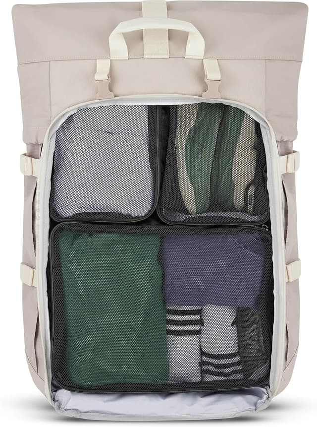 Detalle de Johnny Urban Packing Cube „Zack M“ – leichter Packwürfel mit Haken und Tragegriff (einteilig)