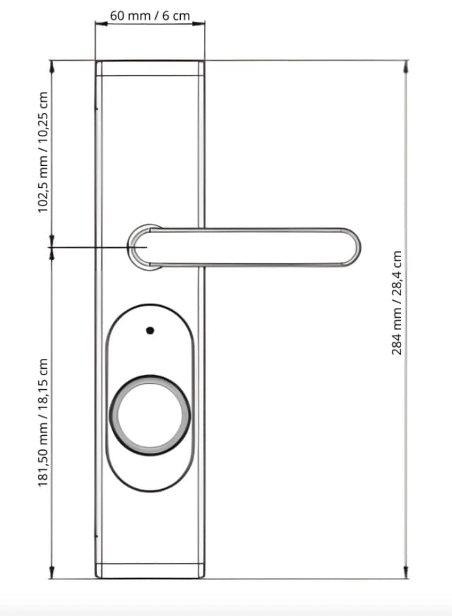 Thumbnail 17 de LOQED Touch Smart Lock Schwarz für Haustür