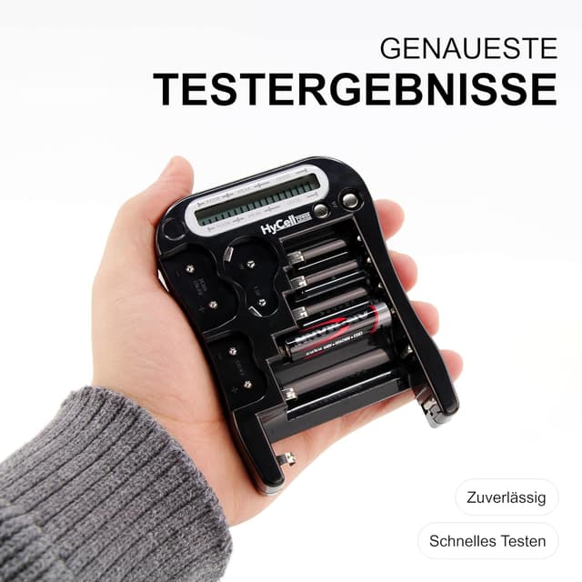 Detalle de Ansmann HyCell Batterietester mit Akku-Anzeige