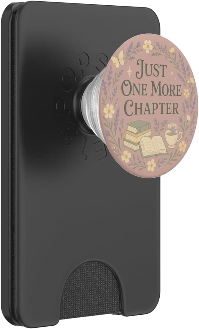 Detalle de Just One More Chapter PopWallet MagSafe Floral