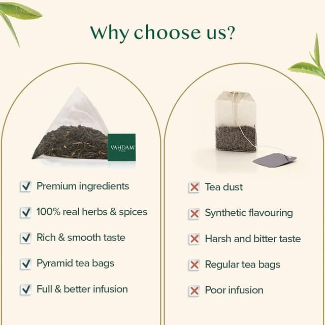 Thumbnail 5 de VAHDAM Earl Grey Citrus ☕ Té Negro 100% Natural Piramidales