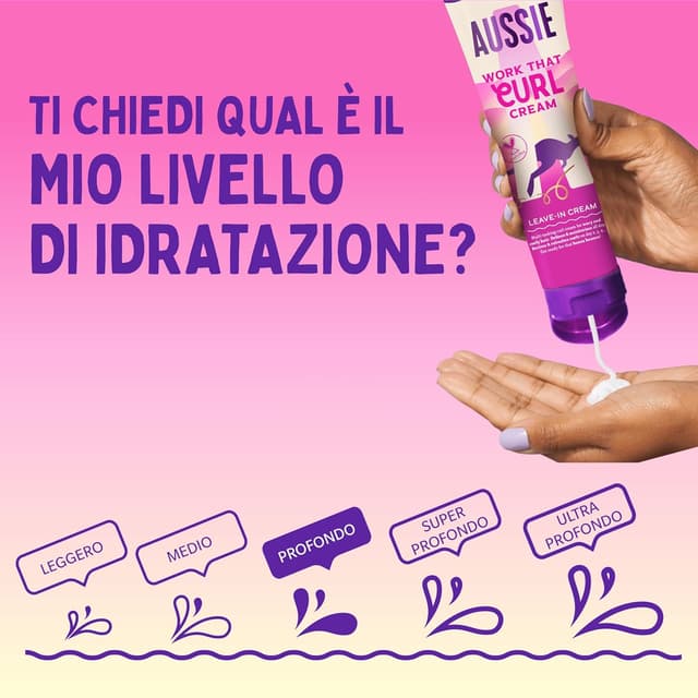 Thumbnail 5 de Aussie Work That Curl Crema Ricci 160 ml — crema capelli ricci e mossi 🎀