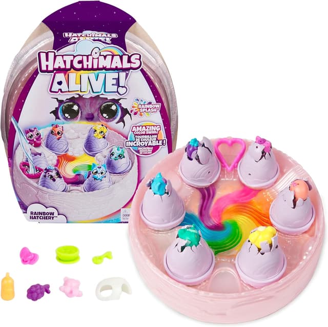 Imagen de Hatchimals Alive Rainbow Hatchery en OfertitasTOP