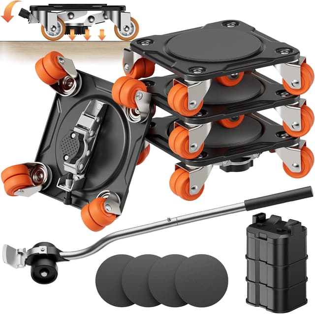 Detalle de ONEON Mover muebles Ultra 10 ruedas