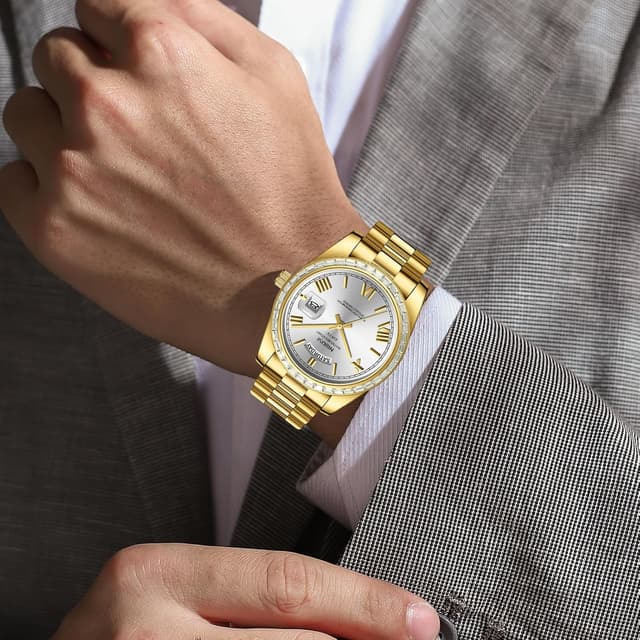 Detalle 2 de NIBOSI Men analogue quartz watch 39 mm