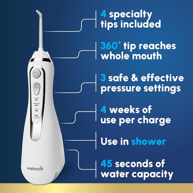 Detalle 2 de Waterpik WP-580 Wireless Water Flosser
