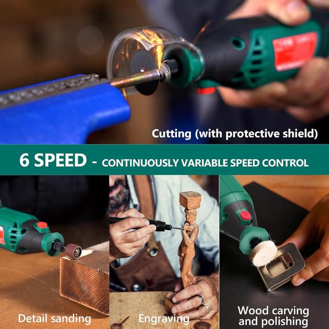 Thumbnail 5 de HYCHIKA 170W Rotary Tool