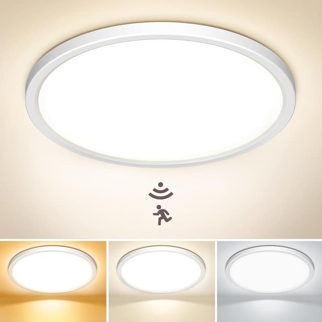 Detalle de NIBSHOOM LED Deckenlampe mit Sensor 24 W