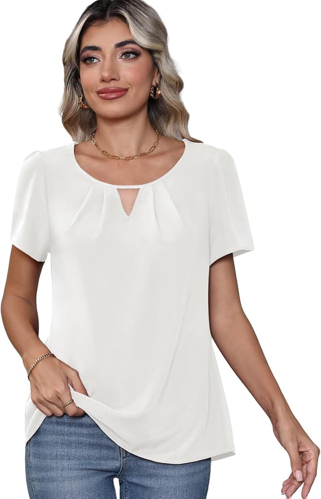 Thumbnail 3 de YGJIEGENG Summer Chiffon Blouse