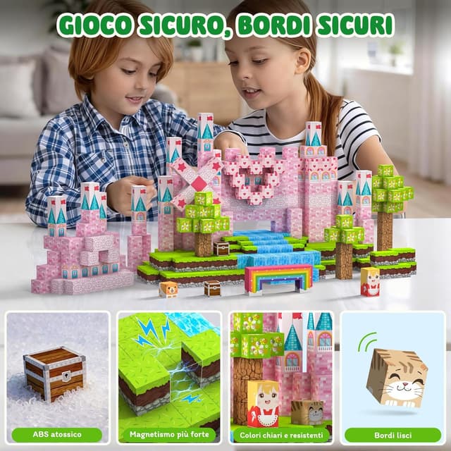 Thumbnail 5 de Crifeton Costruzioni Magnetiche per Bambini 3+ — Castello 🧩