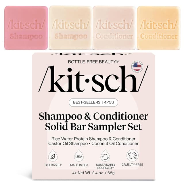 Imagen de Kitsch 4pc Shampoo and Conditioner Set 💇♀ en OfertitasTOP