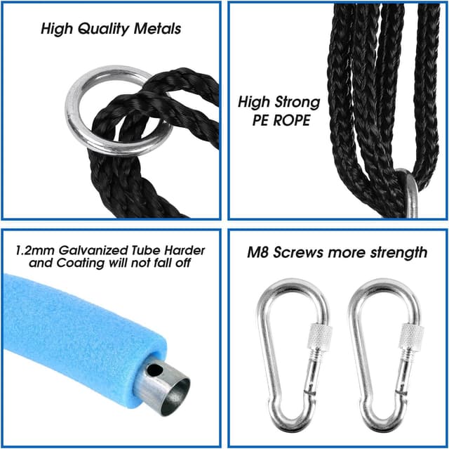 Detalle 2 de Odoland 24 Kids Tree Swing, 900D Fabric