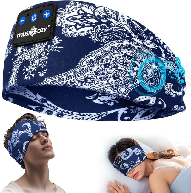 Thumbnail 6 de MUSICOZY Schlafkopfhörer Bluetooth 5.4 mit 14h