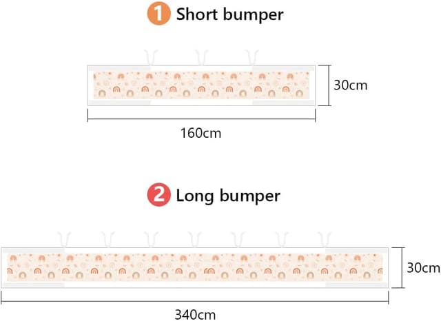 Detalle de Aolso Cot Bumper breathable mesh cot liner