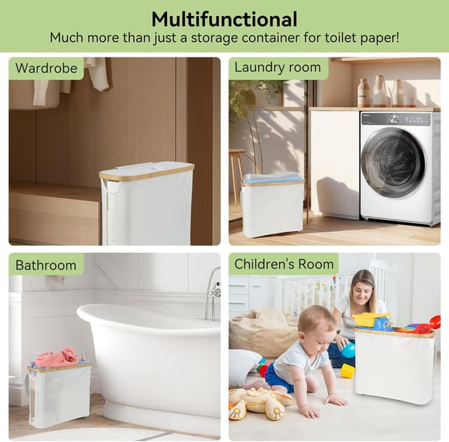 Thumbnail 6 de Cozary Cesta papel higiénico 25L