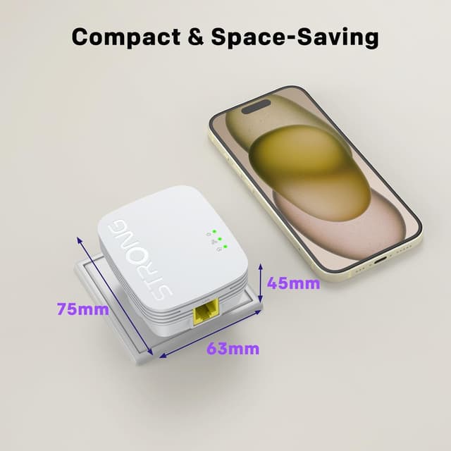 Detalle de Powerline Ethernet Adapter AV600 3-pack