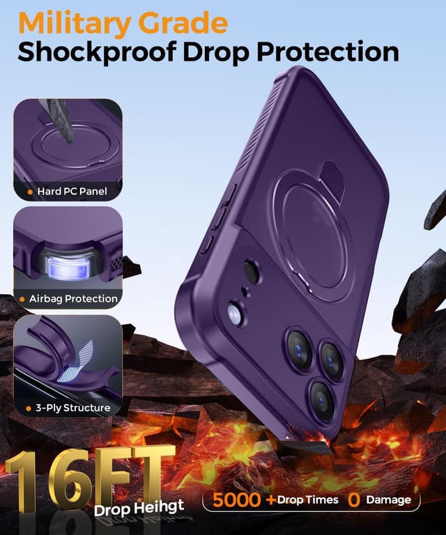 Detalle 1 de MOCCA iPhone 17 Pro Max case, MagSafe