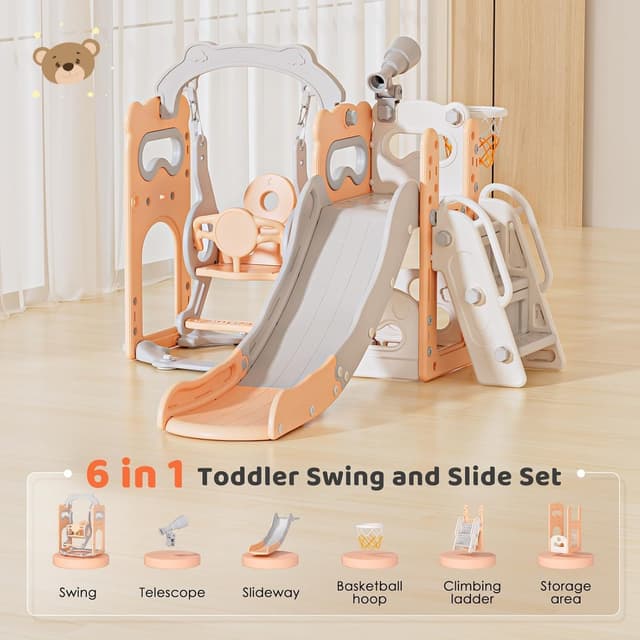 Thumbnail 1 de Scivolo multifunzione 6 in 1 per bambini 🛝