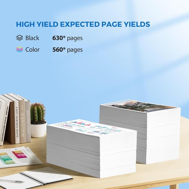 Detalle de Redsee 540XL 541XL ink cartridges, 2 pack