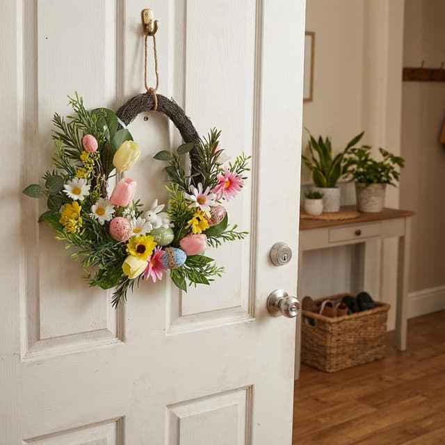 Thumbnail 5 de Valery Madelyn 16 Inch Easter Egg Wreath