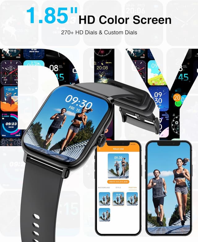 Thumbnail 5 de 1.85" Fitness Smart Watch with Calls