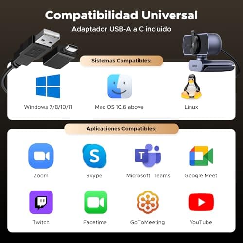 Thumbnail 5 de UGREEN Webcam 4K 30FPS Ultra HD