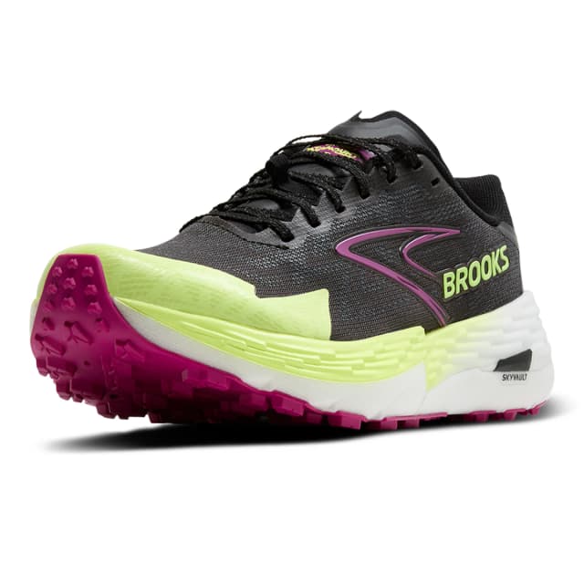 Detalle de Brooks Catamount 4 de trail running para mujer