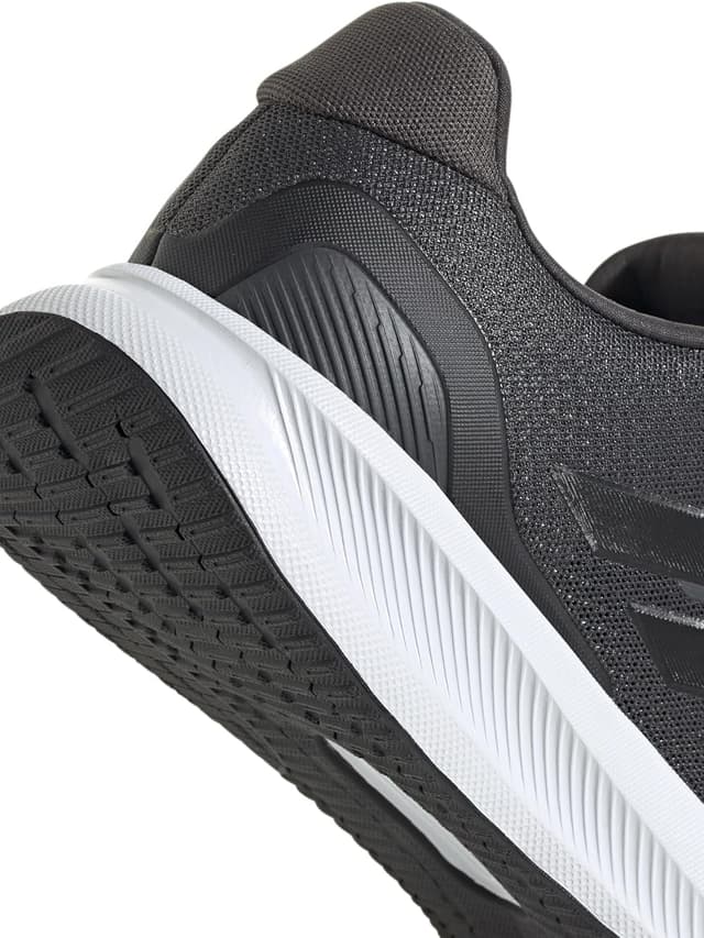 Detalle 2 de adidas Men’s Runfalcon 5 Running Shoes (Grey Six/Core Black/Cloud White) – classic fit