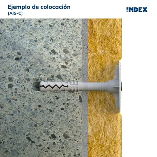 Thumbnail 4 de INDEX A PERFECT FIXING AISC10120 Taco con clavo Ø10 x 120 mm, 200 ud.