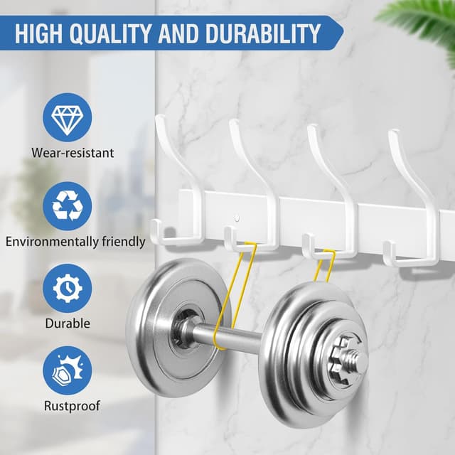 Thumbnail 2 de ZUIMENG Garderobenhaken Edelstahl 20 kg