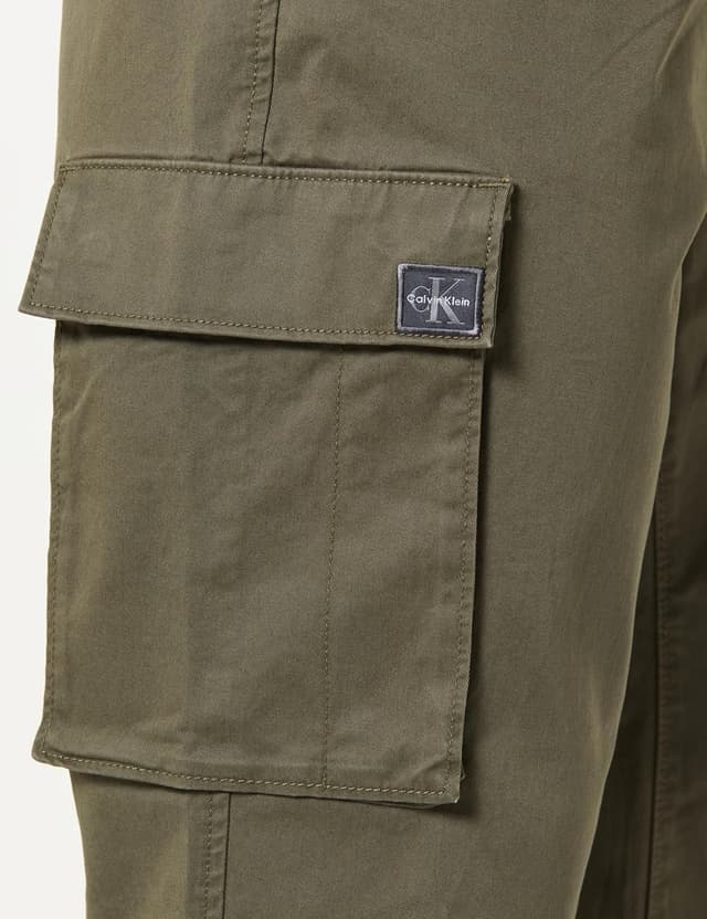 Detalle de Calvin Klein Men’s Comfort Cotton Skinny Fit Cargo Trousers