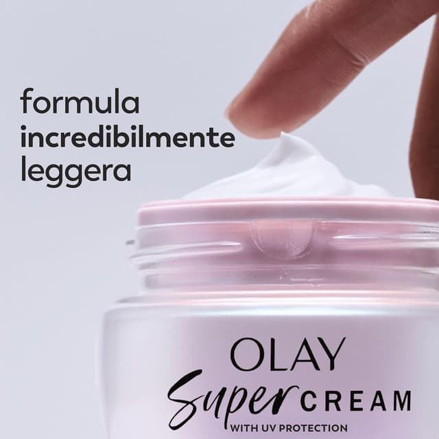 Detalle 2 de Olay Super Cream Idratante Viso ricaricabile con SPF30