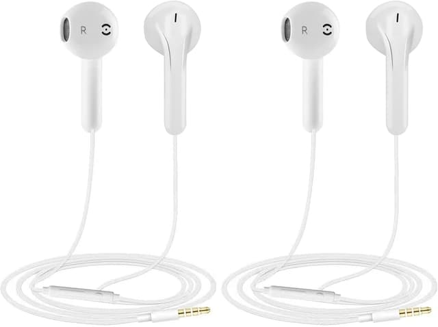 Detalle de 2 Pack Earphones Wired In‑Ear Headphones