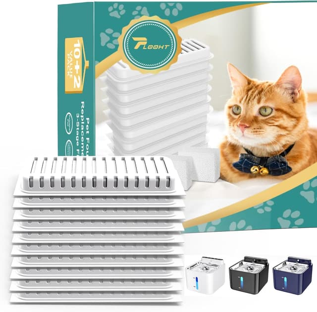 Thumbnail 5 de PLOOHT Fontaine pour Chats 10 filtres