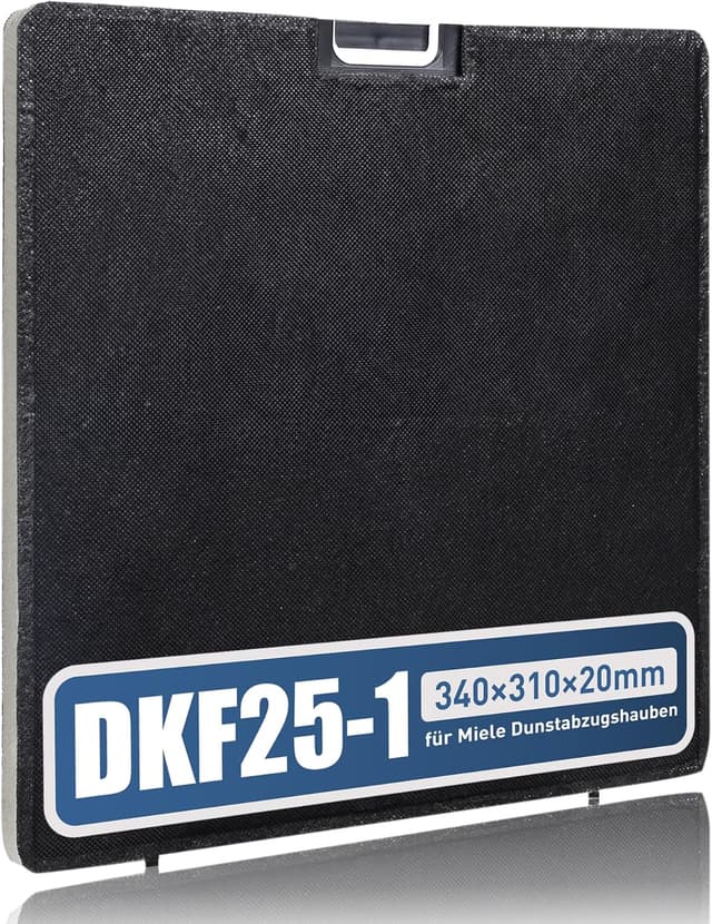 Detalle de 2 Aktivkohlefilter für Miele Dunstabzugshaube DKF 31-P (kompatibel mit DAS/ DKFS Varianten)