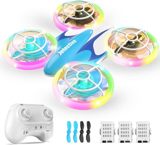 Detalle de HOTOIQ Mini Drone for Kids 24-30 mins