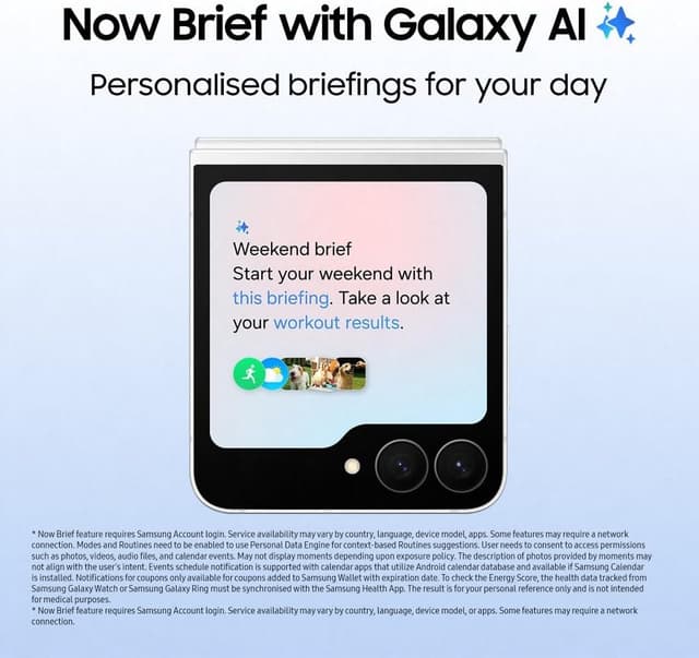 Detalle de Samsung Galaxy Z Flip7 FE 256GB phone