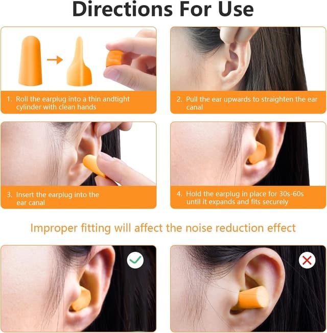 Thumbnail 4 de ACWOO Tappi Orecchie Dormire 60 paia