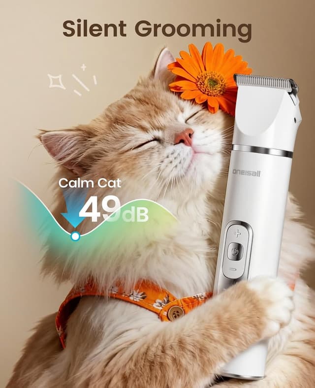 Thumbnail 2 de oneisall Quiet Cat Clippers 3-in-1 Grooming Kit